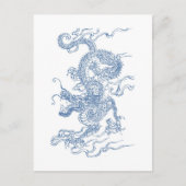 Blue Water Dragon 2012 Briefkaart (Voorkant)