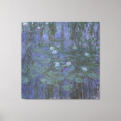 Blue Water Lelies Monet Canvas Afdruk (Voorkant)