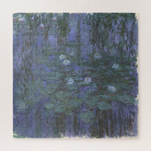 Blue Water Lelies Monet Legpuzzel (Verticaal)