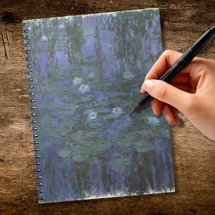 Blue Water Lelies Monet Notitieboek