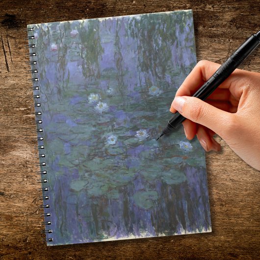 Blue Water Lelies Monet Notitieboek