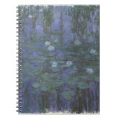 Blue Water Lelies Monet Notitieboek (Voorkant)