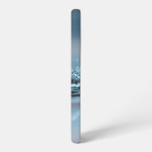 Blue Water Life dorst nooit Bijbel Verse John Samsung Galaxy Hoesje (Linkerkant)