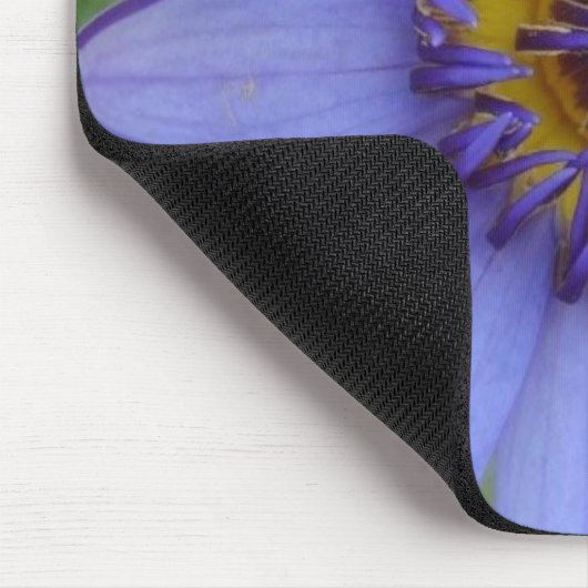 Blue Water Lily Mousepad Muismat (Hoek)