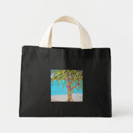 Blue Water Pandanas Grote Tote Bag