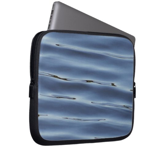 Blue Water Pattern Electronics tas (Voorkant Rechts)