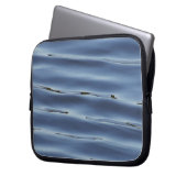 Blue Water Pattern Electronics tas (Voorkant Links)