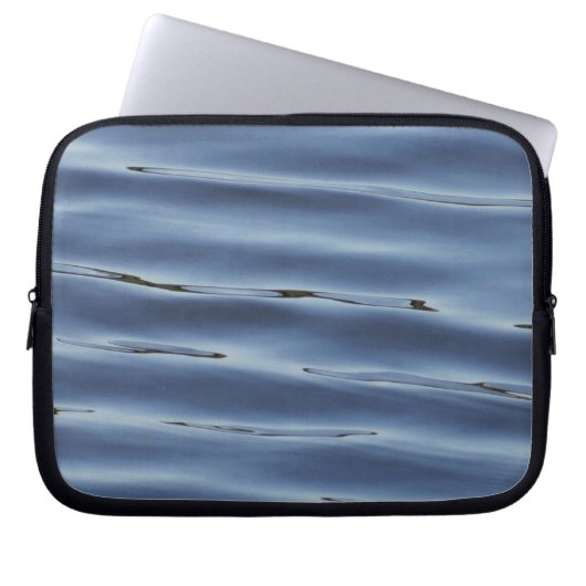 Blue Water Pattern Electronics tas (Voorkant)