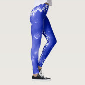 Blue Water Splash Leggings (Rechts)