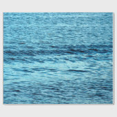 Blue water wave abstract backgroundabstract, aqua; cadeaupapier (Vlak)