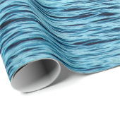 Blue water wave abstract backgroundabstract, aqua; cadeaupapier (Rol Hoek)