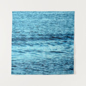 Blue water wave abstract backgroundabstract, aqua; wandkleed (Voorkant)