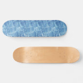 Blue Water Waves Skateboard (Horizontaal)