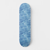Blue Water Waves Skateboard (Voorkant)