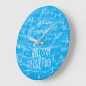 Blue Water Welkom op onze poolnaam Grote Klok (Hoek)