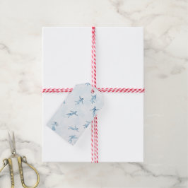 Blue Watercolor Abstract Silhouettes Cadeaulabel
