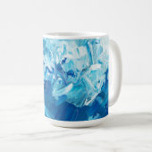Blue Watercolor Coffee Mug Koffiemok (Voorkant rechts)