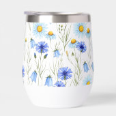 Blue Watercolor Wildflower (Rechts)