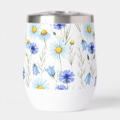 Blue Watercolor Wildflower (Voorkant)