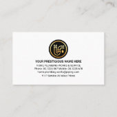 Blue Waterdrops sanitair reparatie Visitekaartje (Achterkant)