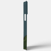 Blue Waterlily Unique Hoesje-Mate iPhone Case Case (Achterkant / Rechts)