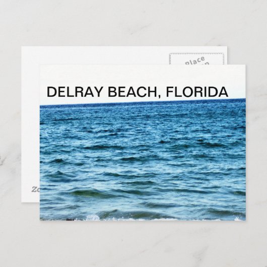 BLUE WATERS BRIEFKAART (Voorkant / Achterkant)