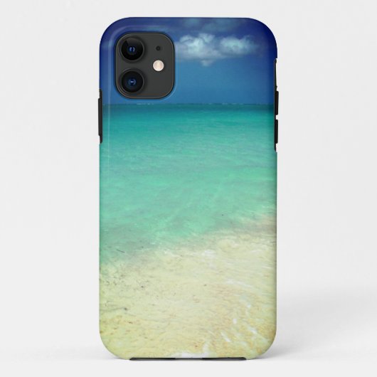 Blue Waters Tropical Caribbean iPhone 5 Hoesje (Achterkant)