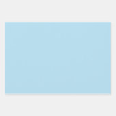 Blue Waterverf Baby Elephant Wrapping Paper (Voorkant 2)