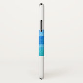 Blue Waterverf Butterfly - Aangepast Case-Mate iPhone Case (Achterkant / rechts)