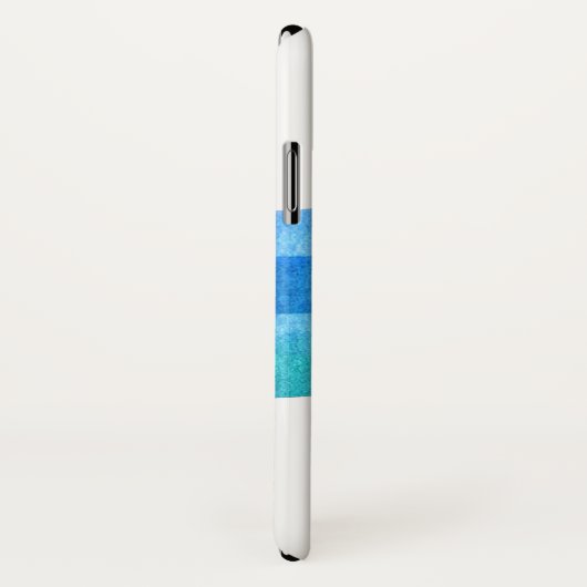 Blue Waterverf Butterfly - Aangepast Case-Mate iPhone Case (Achterkant / rechts)