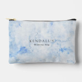 Blue Waterverf Elegant Etui (Voorkant)