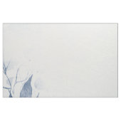 Blue Waterverf Leaf Wedding Photo Booth Backdrop Stof (Fat Quarter)