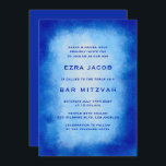Blue Waterverf Lijst Custom Bar Bat Mitzvah Kaart<br><div class="desc">Perfecte kaart om een bat mitswa, bar mitswa of andere Joodse viering aan te kondigen! Handgemaakte waterverf kunst voor u aan de voorzijde! VOLLEDIG ! Klik hierboven op "Personaliseren" om de tekst te bewerken. Klik op "bewerken met het ontwerpgereedschap" om de lettertypen, kleuren en plaatsingen aan te passen en om...</div>