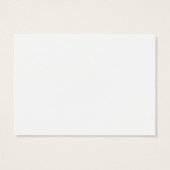 Blue Waterverf Ombre Earring Display Card Visitekaartje (Achterkant)