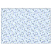 Blue Waterverf Spots Tablecloth 60' x 84' Tafelkleed (Voorkant (Horizontaal))