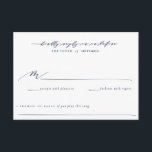 Blue Waterverf Wedding Invitation Suite Kaart<br><div class="desc">Voeg uw namen en trouwdetails in de smaakzame mengeling van doopvonten van dit ontwerp toe. Deze glamoureuze trouwsuite is zeker een show-stopper.</div>