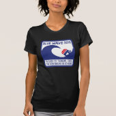 Blue Wave 2018 - Democratische overwinning! T-shirt (Voorkant)