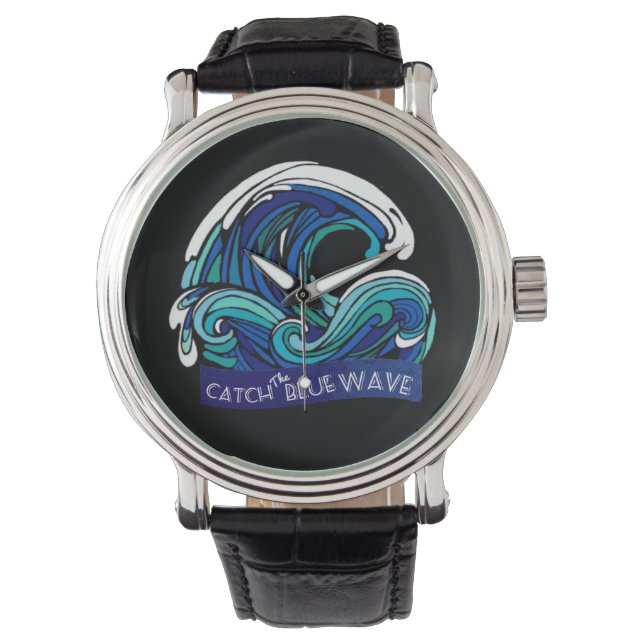 Blue Wave 2018 horloge (Voorkant)