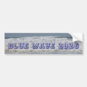 Blue Wave 2026  Bumpersticker (Voorkant)