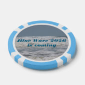 Blue Wave 2026 pokerfiches Poker Chips (Enkel)