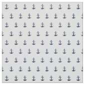 Blue Wave Anchor Navy/Wht ID836 Stof (Swatch)