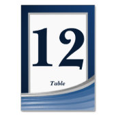 Blue Wave Bar Mitswa Kaart (Achterkant)