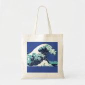 BLUE WAVE Boodschappentas Tote Bag (Voorkant)