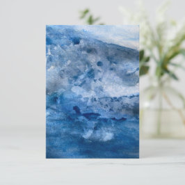 Blue Wave Card Notitiekaartje