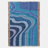 Blue Wave Deken (Voorkant Verticaal)