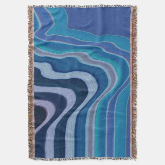 Blue Wave Deken (Voorkant Verticaal)