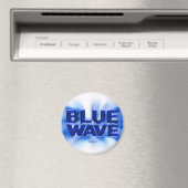 Blue Wave Democractic Magneet (Insitu (Vaatwasser))