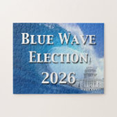 Blue Wave Election 2026 Legpuzzel (Horizontaal)