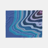 Blue Wave Fleece Deken (Voorkant (Horizontaal))