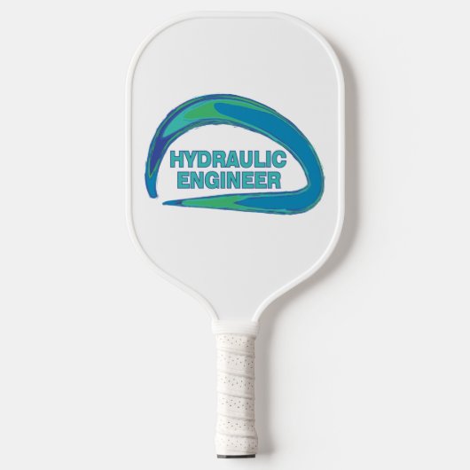 Blue Wave Hydraulische Engineer Mok Pickleball Paddle (Voorkant)